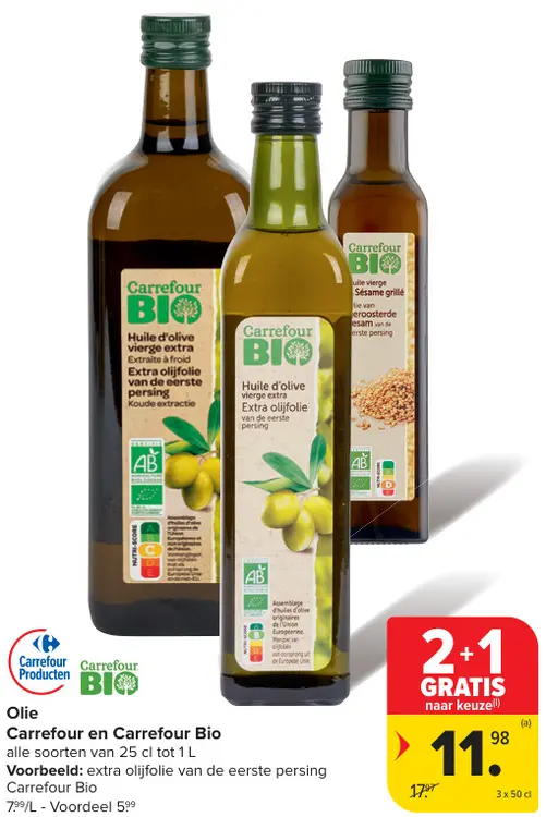 Promotie: Olie