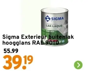Aanbieding: Buitenlak hoogglans RAL 9010