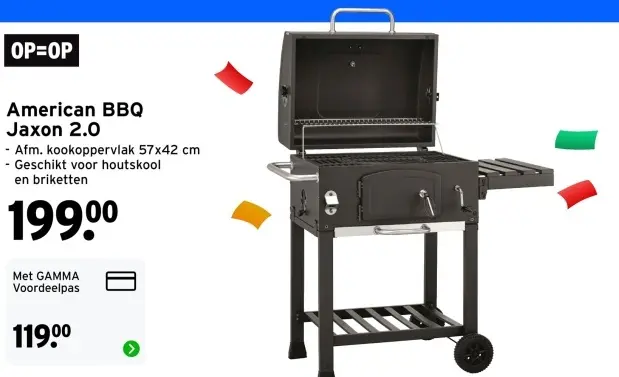 Aanbieding: American BBQ Jaxon 2.0