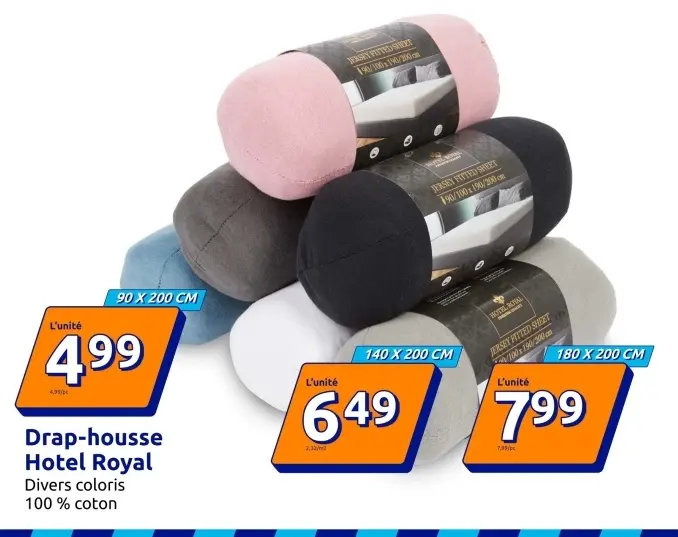 Offre: Drap-housse Hotel Royal