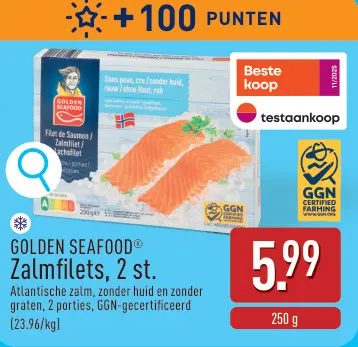 Promotie: Filets de saumon