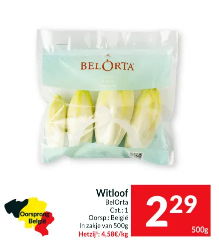 Promotie: Witloof