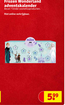 Aanbieding: Frozen Wonderland adventskalender