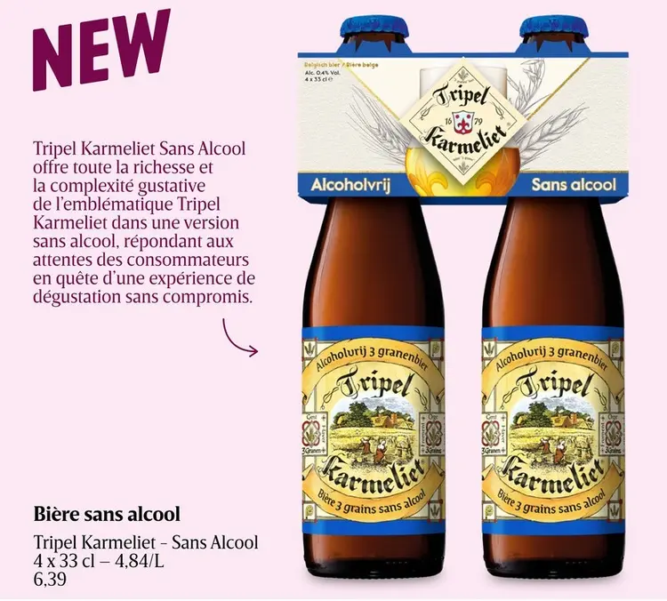 Offre: Tripel Karmeliet Sans Alcool