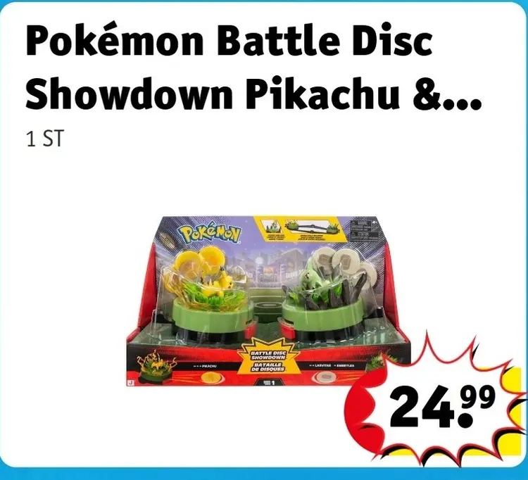 Offre: Pokémon Battle Disc Showdown Pikachu