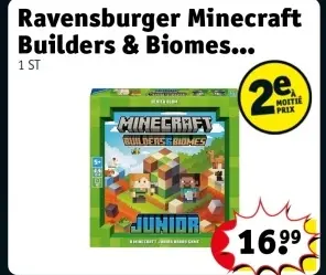 Offre: Minecraft Builders & Biomes Junior