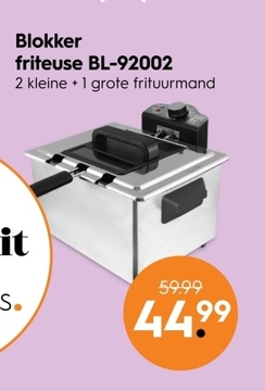 Aanbieding: Blokker friteuse BL-92002