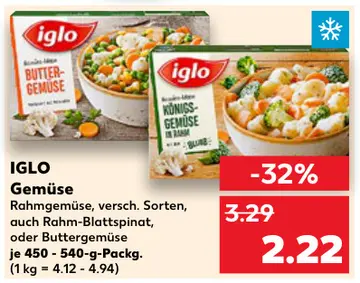 Aanbieding: IGLO Gemüse