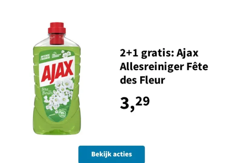 Promotie: Allesreiniger Fête des Fleur