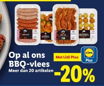 Promotie: BBQ-vlees