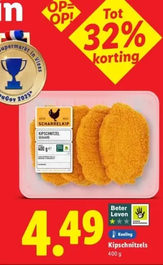 Aanbieding: Kipschnitzels