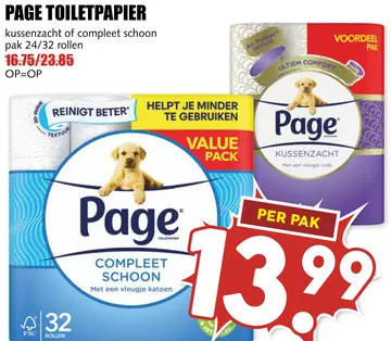 Aanbieding: PAGE TOILETPAPIER