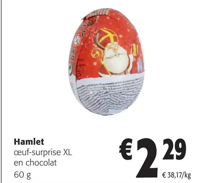 Offre: œuf-surprise XL