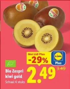 Aanbieding: Bio kiwi gold