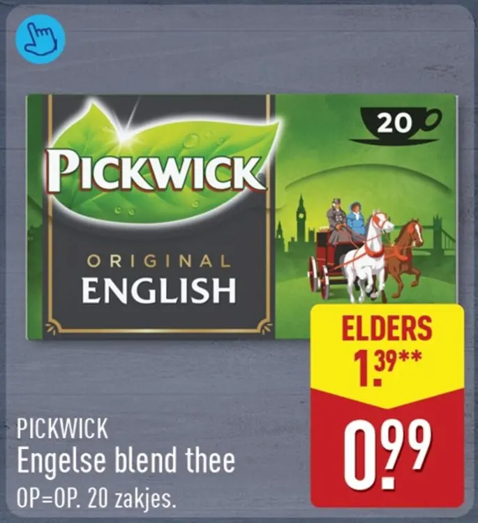 Aanbieding: Pickwick Engelse blend thee