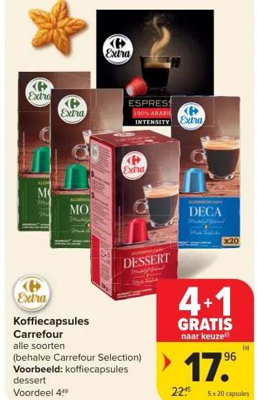 Promotie: Koffiecapsules