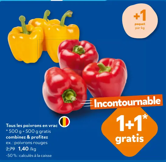 Offre: Poivrons rouges