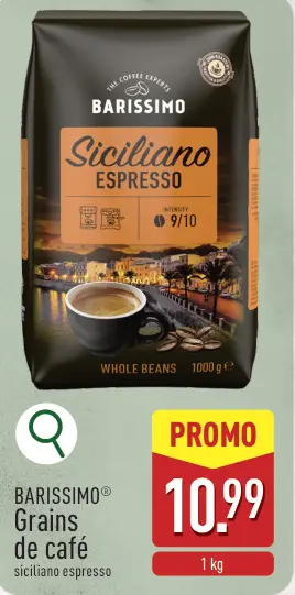 Offre: Grains de café siciliano espresso