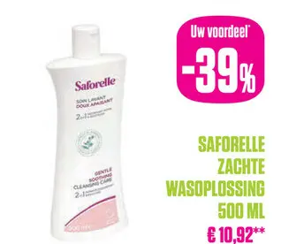 Aanbieding: Saforelle Zachte Wasoplossing 500 ml