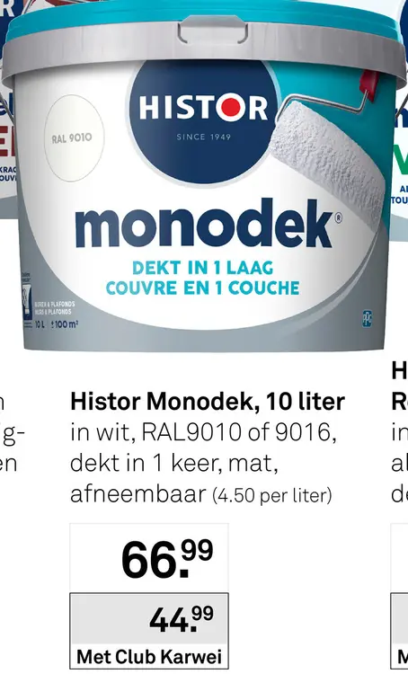 Aanbieding: Histor Monodek