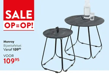 Aanbieding: Monroy Bijzettafelset