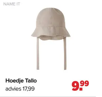 Promotie: Hoedje Tallo