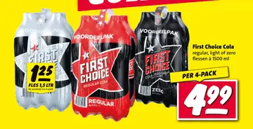 Aanbieding: First Choice Cola