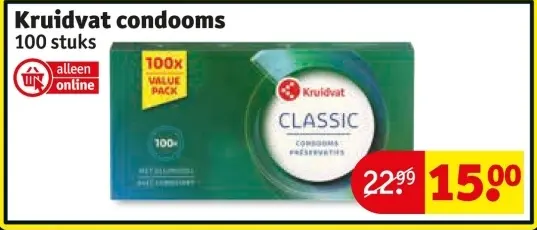 Aanbieding: Kruidvat condooms