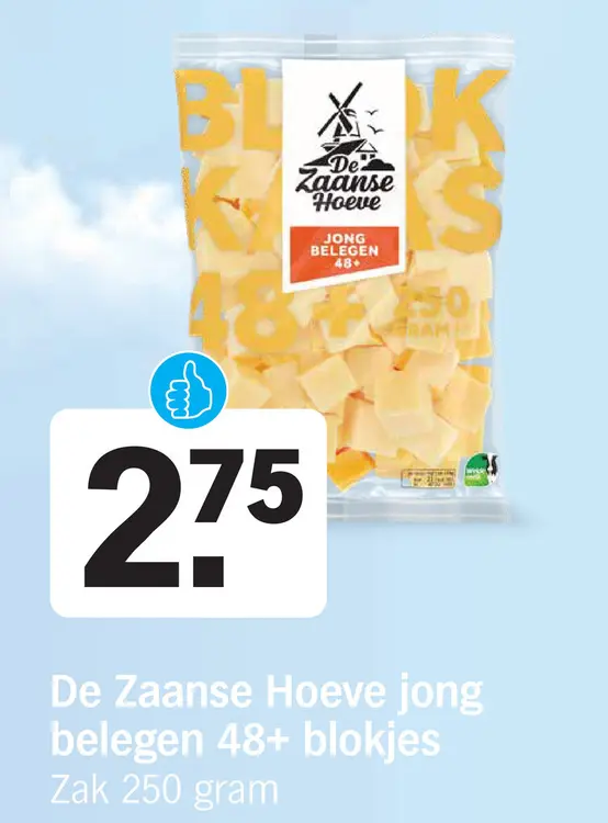 Aanbieding: jong belegen 48+ blokjes