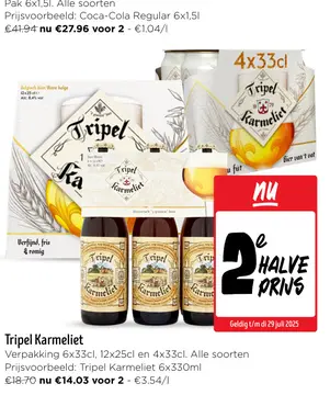 Aanbieding: Tripel Karmeliet
