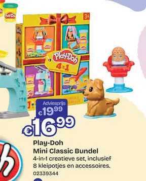 Aanbieding: Play-Doh Mini Classic Bundel