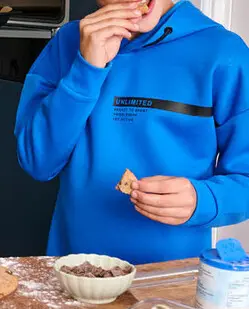 Aanbieding: Osaga jongens hoodie blauw