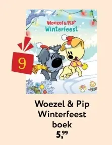 Aanbieding: Woezel & Pip Winterfeest boek