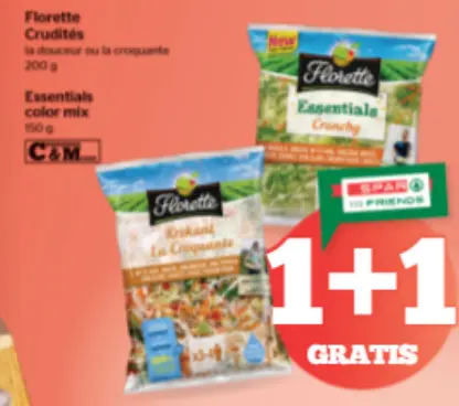 Offre: Crudités la douceur ou la croquante, Essentia