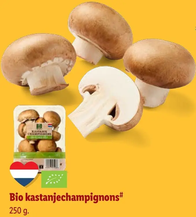Aanbieding: Bio Kastanjechampignons