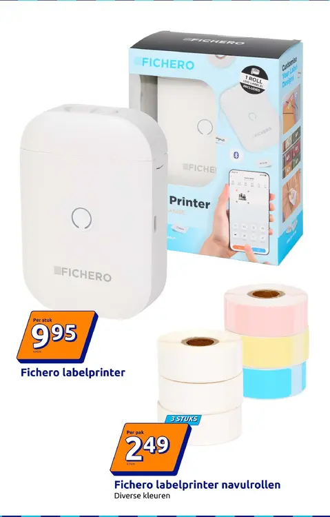 Offre: Fichero labelprinter & navulrollen