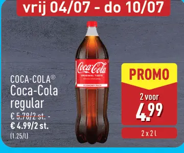 Aanbieding: Coca-Cola regular