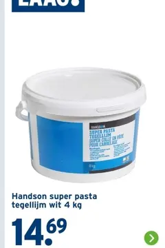 Aanbieding: Handson super pasta tegellijm wit