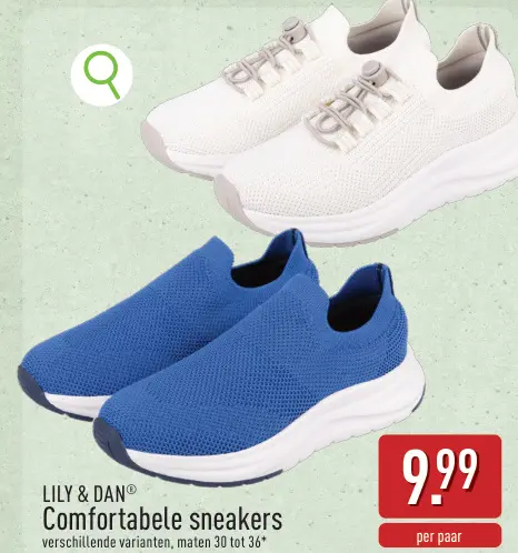 Promotie: Comfortabele sneakers