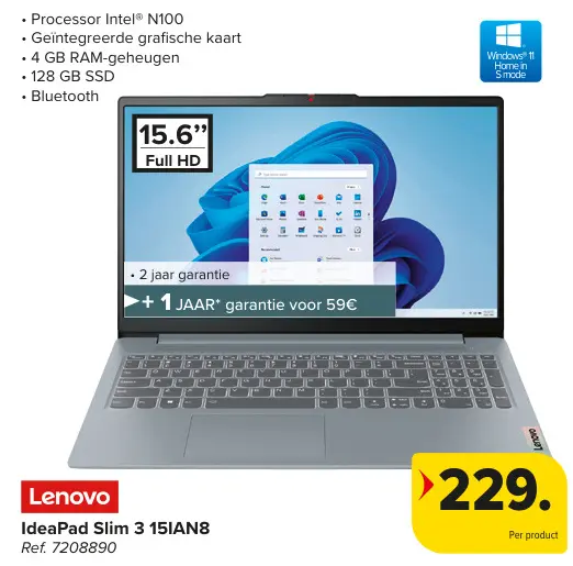 Promotie: IdeaPad Slim 3 15IAN8