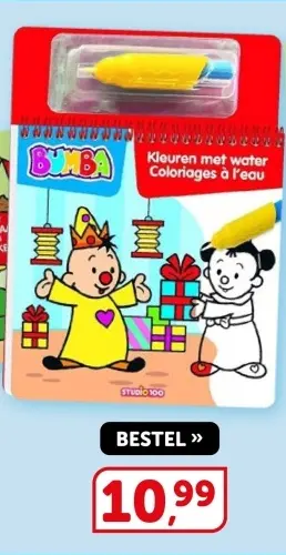 Aanbieding: BUMBA Kleuren met water