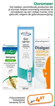 Aanbieding: Trekpleister oorspray