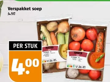 Aanbieding: Verspakket soep