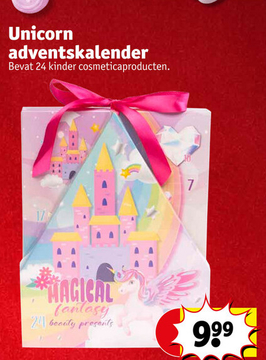 Aanbieding: Unicorn adventskalender