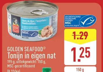 Promotie: Tonijn in eigen nat