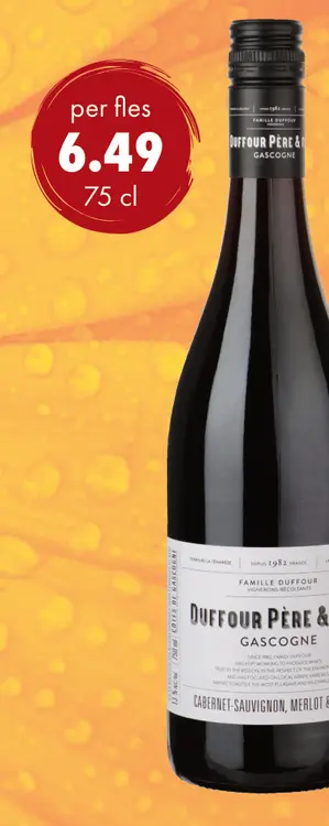 Aanbieding: Duffour Père & Fils Côtes de Gascogne Rouge