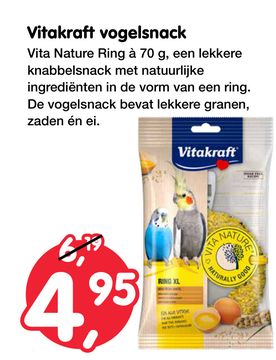 Aanbieding: Vitakraft vogelsnack