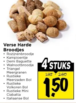 Verse Harde Broodjes