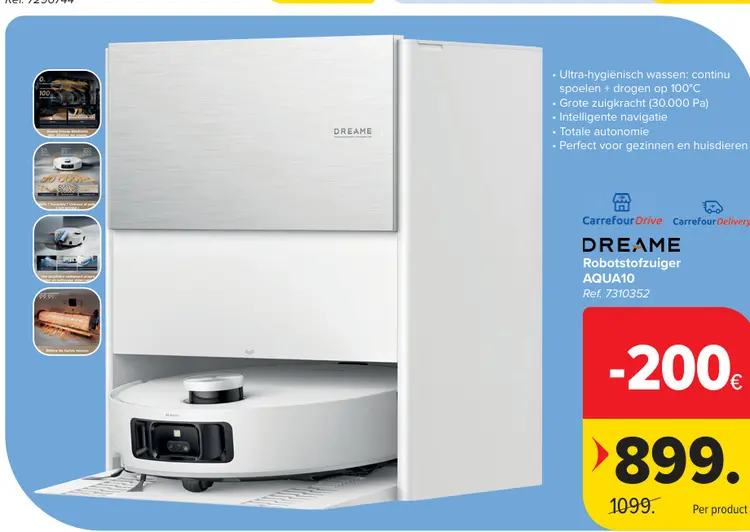 Promotie: Robotstofzuiger AQUA10