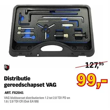 Aanbieding: Distributie gereedschapset VAG
